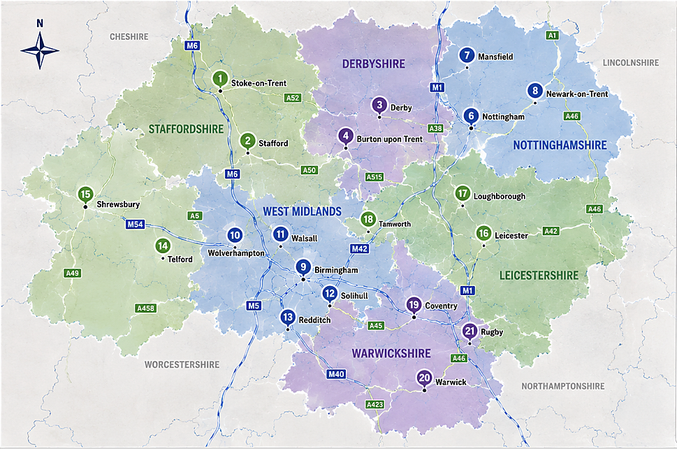 birmingham map location 